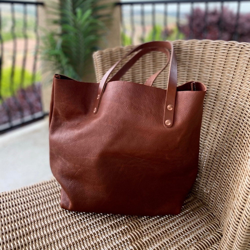KMM & CO Tan Kodiak Tote (brand new)